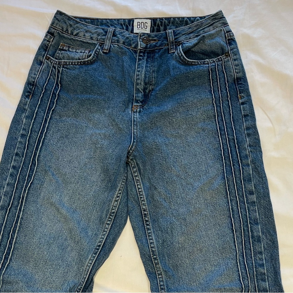 Urban Outfitters BDG Mom Jeans with Lining Along Sides